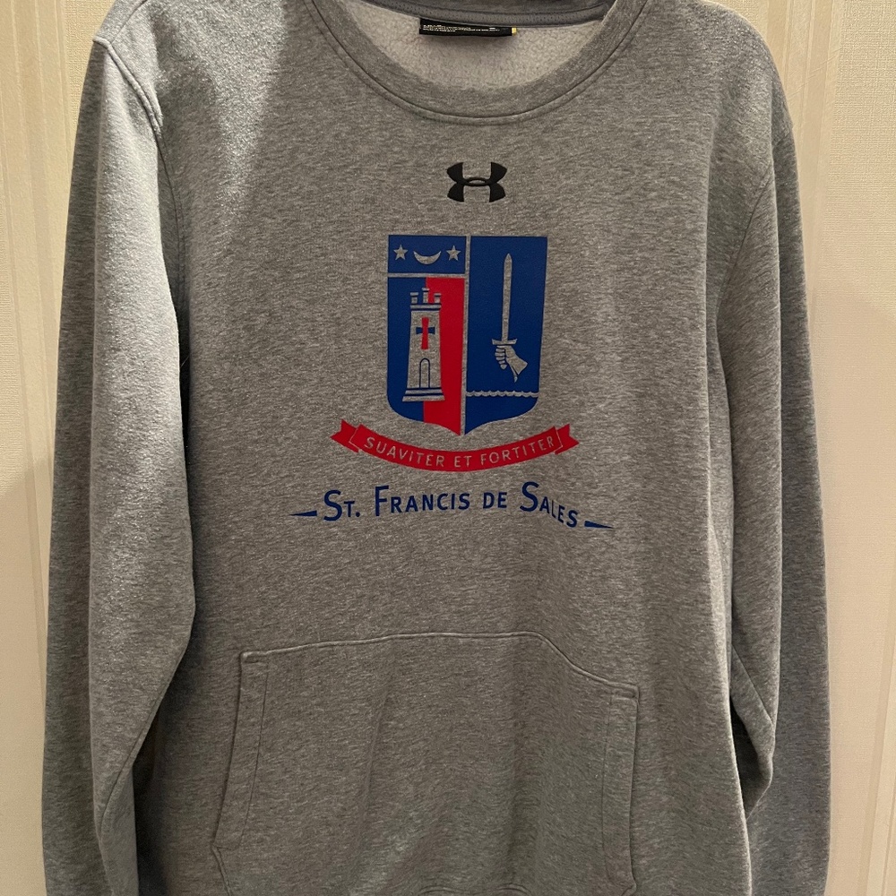 Men's Under Armour Rival Fleece 2.0 Team Crew with St. Franci De Sales